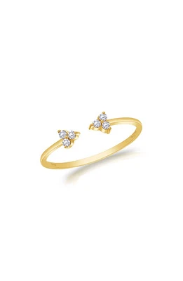 Hueb Reverie Open Diamond Ring in Yellow Gold at Nordstrom, Size 7