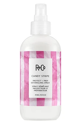 R+Co Candy Stripe Protect & Prep Detangling Spray at Nordstrom, Size 8.5 Oz