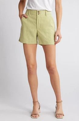 Wit & Wisdom 'Ab'Solution Skyrise Shorts Kiwi at Nordstrom,