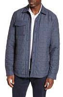 Cutter & Buck Rainier PrimaLoft Insulated Shirt Jacket Anthracite Melange at Nordstrom,