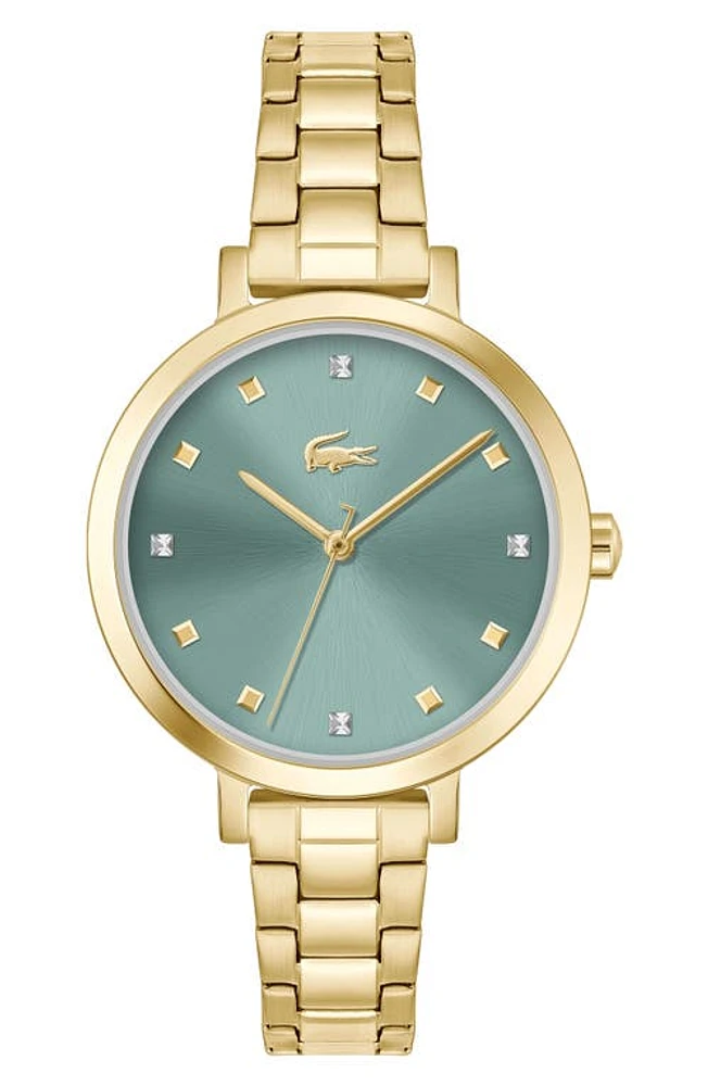 Lacoste Riga Bracelet Watch, 34mm in Green at Nordstrom