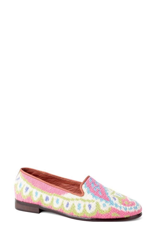 ByPaige Needlepoint Paisley Loafer Pink at Nordstrom,