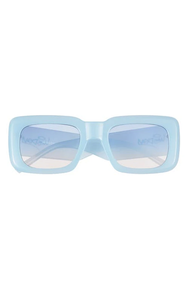 Wisdom Frame 1 52mm Square Sunglasses in Powder Blue at Nordstrom