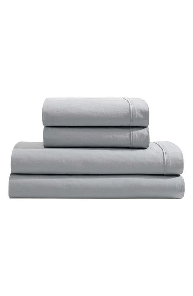 Calvin Klein Washed 200 Thread Count Percale Sheet Set in at Nordstrom