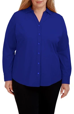 Foxcroft Mary Button-Up Blouse at Nordstrom,