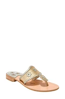 Jack Rogers Jacks Flip Flop Platinum/Silver at Nordstrom,