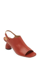 Dries Van Noten Curve Slingback Sandal Qu112 Rust701 at Nordstrom,