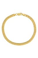 Bony Levy Men's Cuban Chain Bracelet in 14K Yellow Gold at Nordstrom, Size 8