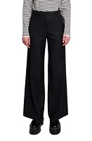 maje Flare Leg Pants Black at Nordstrom,