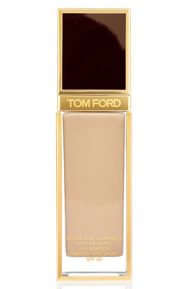 TOM FORD Shade and Illuminate Soft Radiance Foundation SPF 50 in 5.6 Ivory Beige at Nordstrom