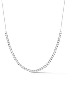 Dana Rebecca Designs Ava Bea Diamond Frontal Tennis Necklace in White Gold at Nordstrom, Size 18