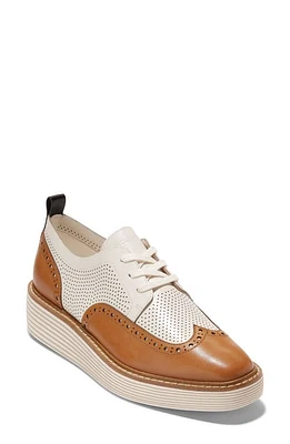 Cole Haan ØriginalGrand Platform Wingtip Derby Pecan/Ivor at Nordstrom,