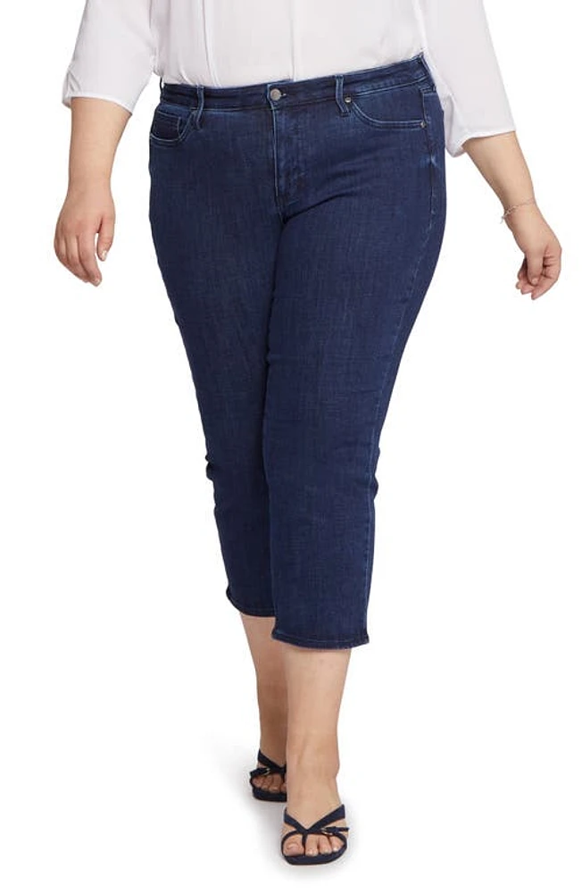 NYDJ Piper Relaxed Crop Straight Leg Jeans in Genesis at Nordstrom, Size 18W