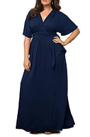 Kiyonna Indie V-Neck Fit & Flare Dress at Nordstrom,