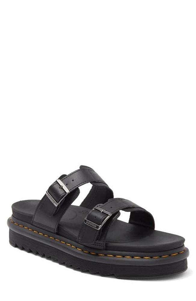 Dr. Martens Myles Slide Sandal Black Athena at Nordstrom,