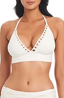 Rod Beattie Pulling Strings Halter Bikini Top at Nordstrom,