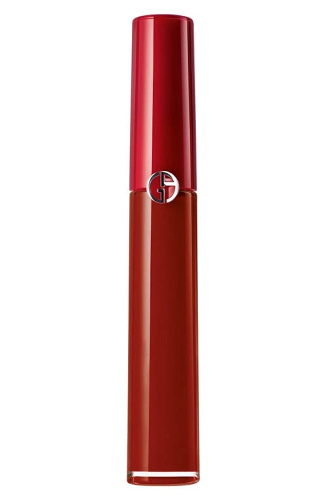 ARMANI beauty Lip Maestro Matte Liquid Lipstick in 201 Dark Velvet at Nordstrom