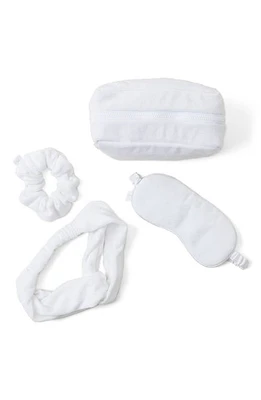 barefoot dreams CozyTerry 4-Piece Resport Spa Set in Sea Salt at Nordstrom