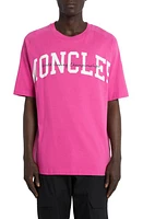 Moncler Logo Boxing Champs Cotton T-Shirt in Pink at Nordstrom, Size X-Large