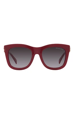 Michael Kors Empire 52mm Square Sunglasses in Red at Nordstrom