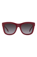 Michael Kors Empire 52mm Square Sunglasses in Red at Nordstrom