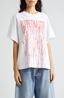 Puppets and Puppets Puppetmaster Cotton Graphic T-Shirt in White/Red at Nordstrom, Size Medium