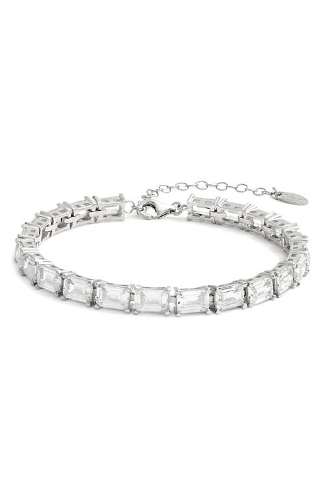 SHYMI Tennis Bracelet in Silver at Nordstrom