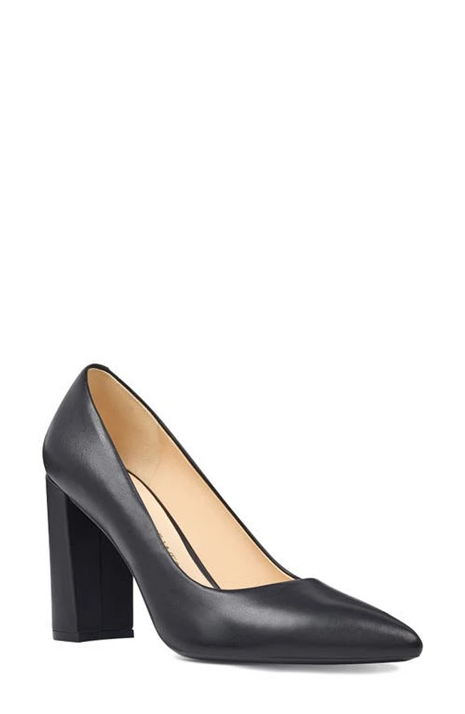 Nine West Astoria Pump Black Leather at Nordstrom,