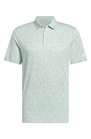 adidas Golf Ultimate365 Jacquard Polo Semi Spark Green at Nordstrom,