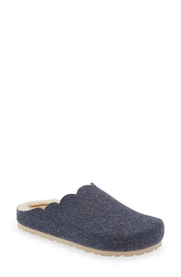 Toni Pons Laos Faux Fur Wool Blend Slipper Blau Blue at Nordstrom,