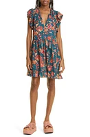 Ulla Johnson Lina Cotton Blend Cover-Up Dress in Delphinium at Nordstrom, Size Petite