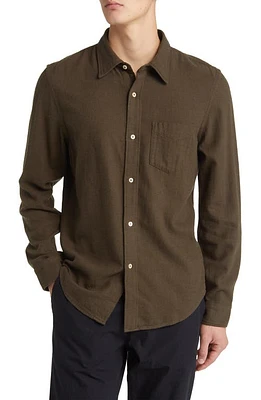 BUCK MASON Pacific Twill One Pocket Button-Up Shirt at Nordstrom,