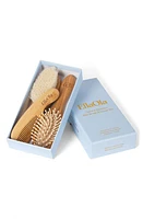 EllaOla 3-Piece Bamboo Brush & Comb Set in Light Brown at Nordstrom