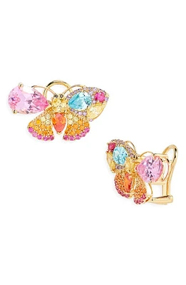 Judith Leiber Crystal Butterfly Earrings in Yellow at Nordstrom