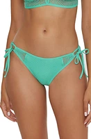 Becca Network Metallic Mesh Hipster Bikini Bottoms Bermuda at Nordstrom,