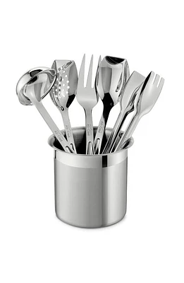 All-Clad Cook & Serve 6-Piece Kitchen Tool Set in Silver at Nordstrom