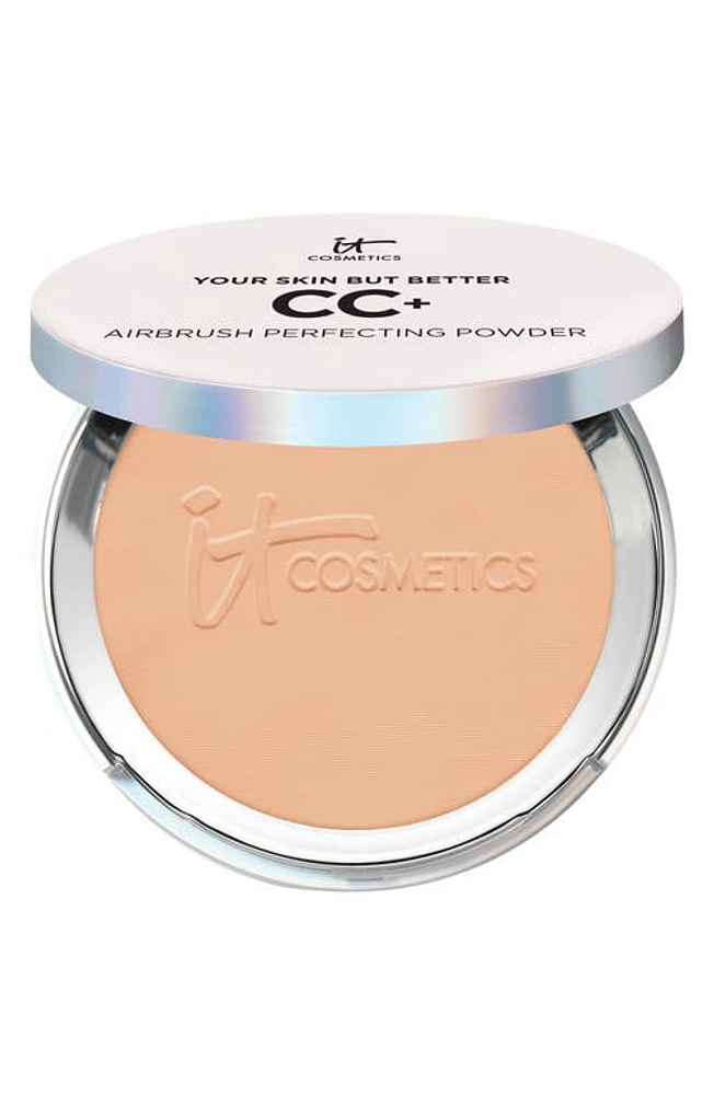 IT Cosmetics Your Skin But Better CC+ Airbrush Perfecting Powder in Medium at Nordstrom