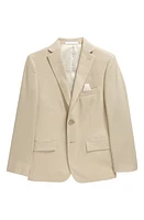 Tallia Kids' Linen Blend Sport Coat Beige at Nordstrom,