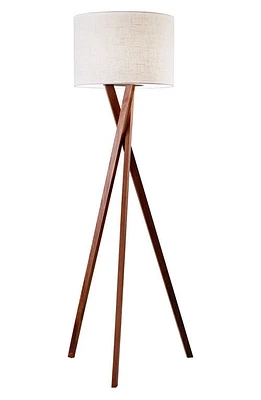 ADESSO LIGHTING Brooklyn Floor Lamp in Walnut at Nordstrom