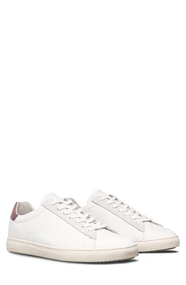 CLAE Bradley California Sneaker White/Panama Leather at Nordstrom,