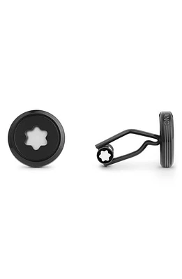 Montblanc StarWalker Black Cosmos Cuff Links at Nordstrom