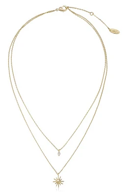 Ettika Celestial Layered Necklace in Gold at Nordstrom