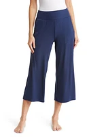 Cozy Earth Wide Leg Rib Pajama Pants at Nordstrom,