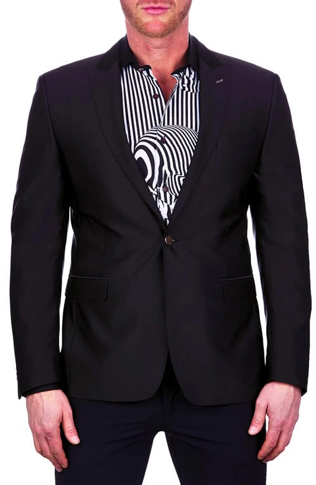 Maceoo Socrates Skull Black Blazer at Nordstrom,