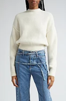 Jacquemus La Maille Logo Jacquard Alpaca & Merino Wool Blend Sweater at Nordstrom,