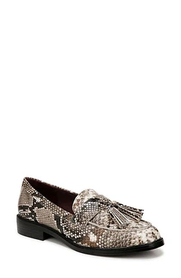 Franco Sarto Carolyn Low Tassel Loafer Gray at Nordstrom,