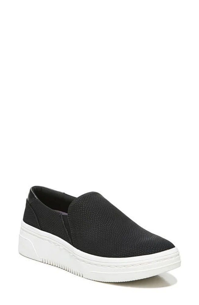 Dr. Scholl's Madison Next Wedge Platform Slip-On Sneaker Black at Nordstrom,