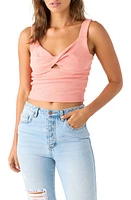 O'Neill Jayde Twist Keyhole Tank Burnt Coral at Nordstrom,