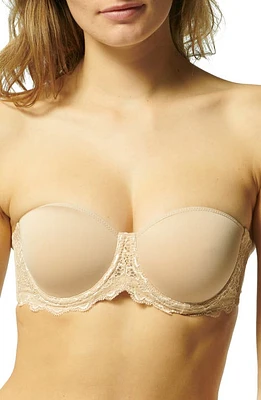 Simone Perele Karma Underwire Strapless Plunge Bra at Nordstrom,