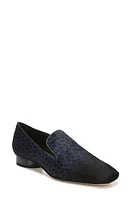 SARTO by Franco Sarto Faith Square Toe Loafer in Navy Calf Hair at Nordstrom, Size 11